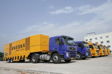 内乡发电车租赁-发电机组散热器铜质与铝质哪个散热好？
